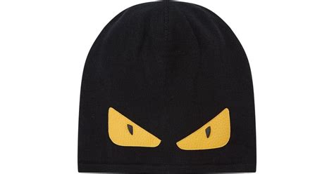 fendi beanie ebay|fendi monster eyes beanie.